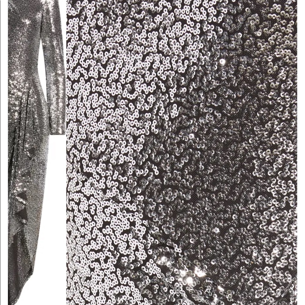 Sequin Long Sleeve High-Low Gown
SHO BY TADASHI SHOJI - Picture 4 of 5